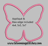 APPLIQUÉ & RAW EDGE BUTTERFLY 3