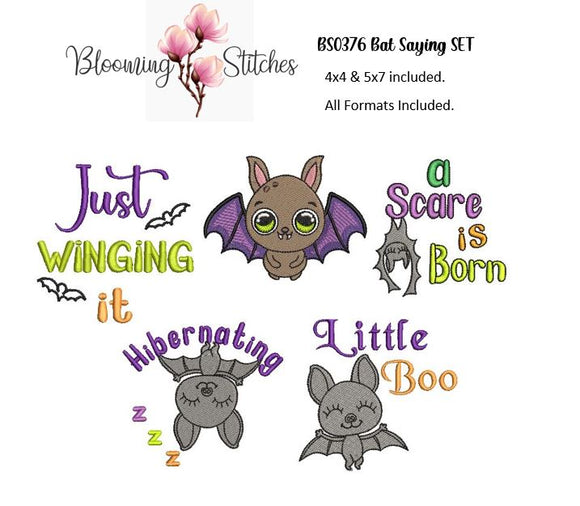 Bat Sayings SET