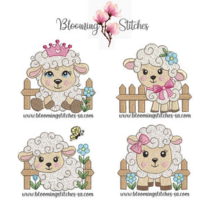 Curly Sheep SET 2