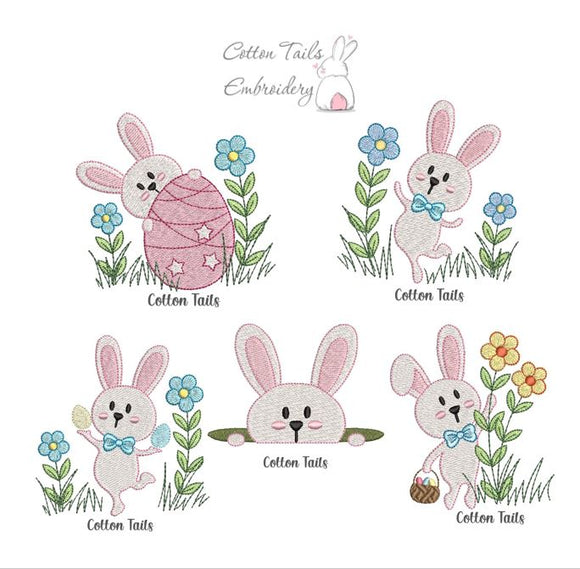 Easter Bunnies SET