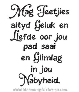 Feetjies Gesegde