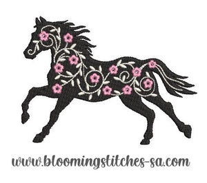 Floral Horse 1