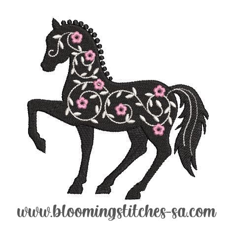 Floral Horse 3