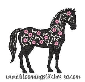 Floral Horse 5