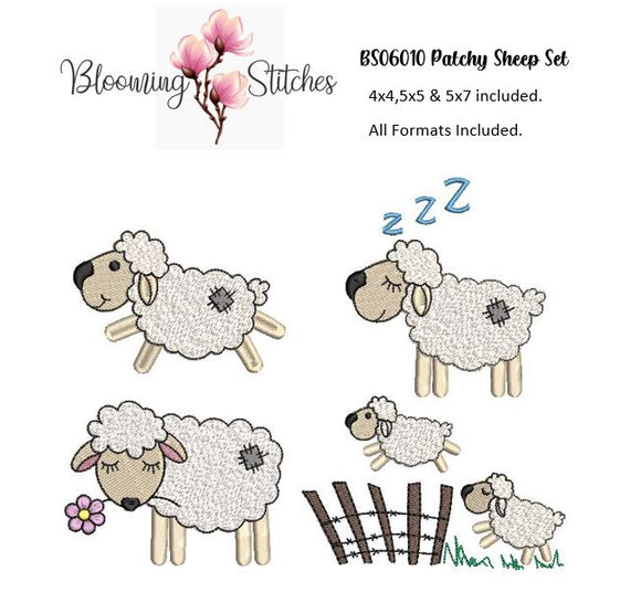 Patchy Sheep SET