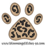 Paw Leopard Print