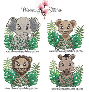 Safari Forest Animals Set 2