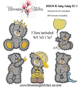 Tatty Teddy SET 3