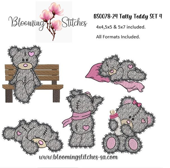 Tatty Teddy  SET 4