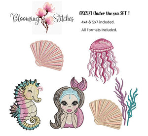 Under the sea Set 1