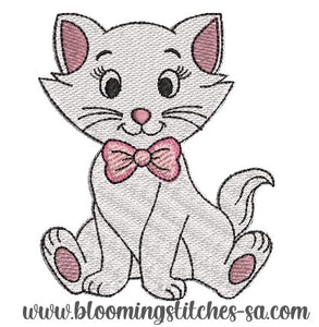 Cat with bow 2