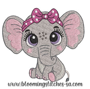 Elephant with headband