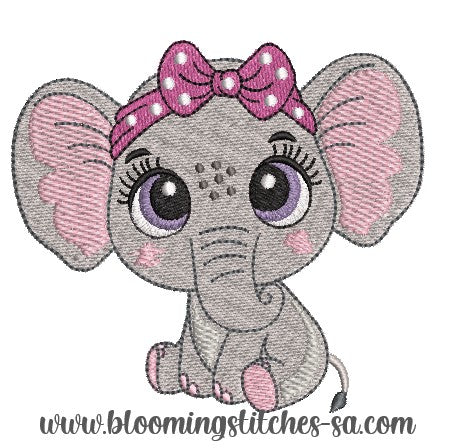 Elephant with headband