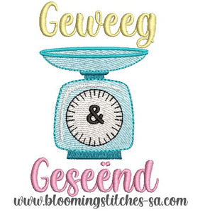 Geweeg & Geseënd