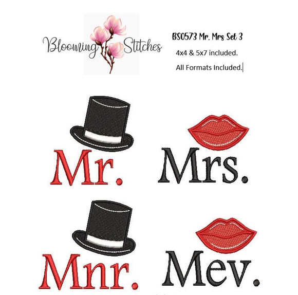 Mr. & Mrs SET 3