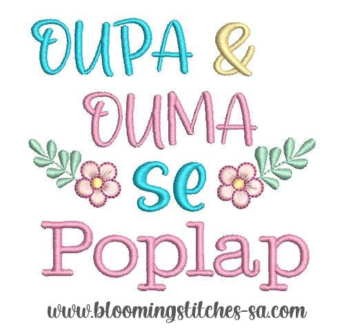 Oupa en Ouma se poplap