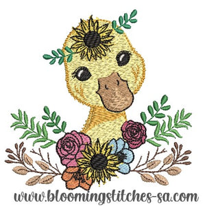 Sunflower Duckling