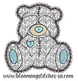 Tatty Teddy 3 Appliqué