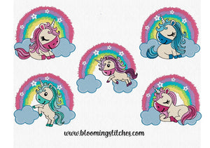 Rainbow Unicorn SET