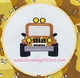 Safari Jeep Appliqué