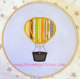 Hot Air Balloon appliqué