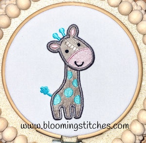 Appliqué Nursery Giraffe