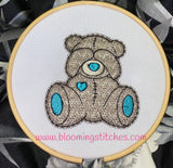 Tatty Teddy 3 Appliqué